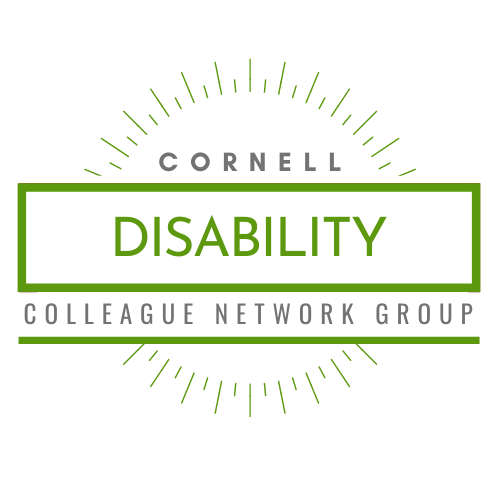Logo: Cornell Disability Colleague Network Group