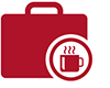 icon of briefcase and mug
