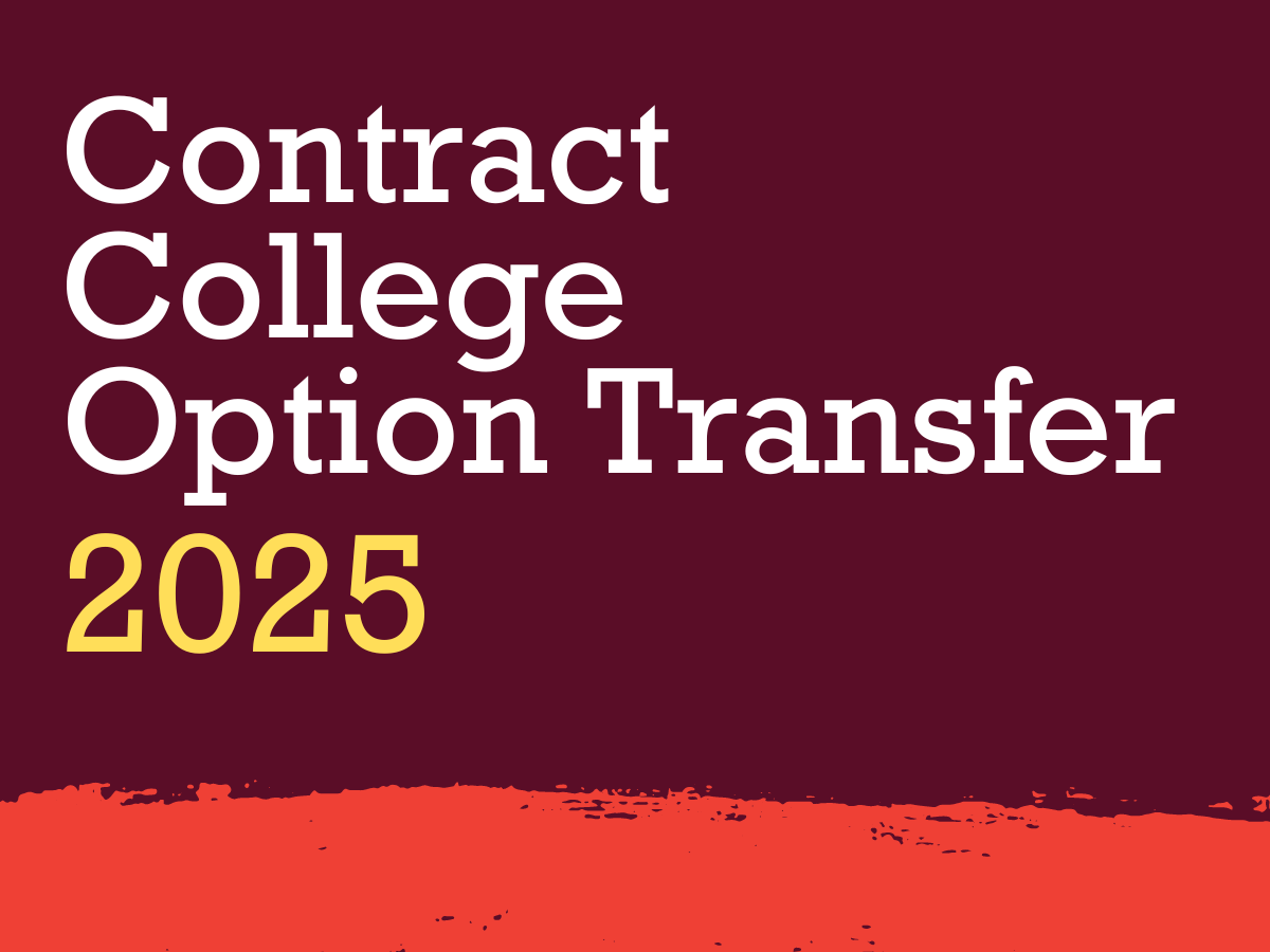 contract college option transfer 2025