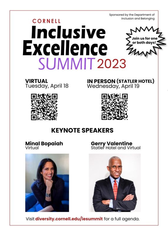 flyer for 2023 summit event