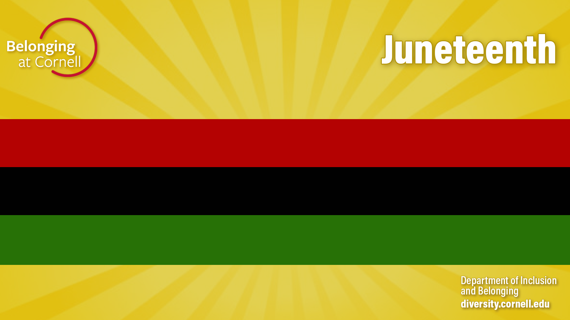 zoom background to celebrate juneteenth