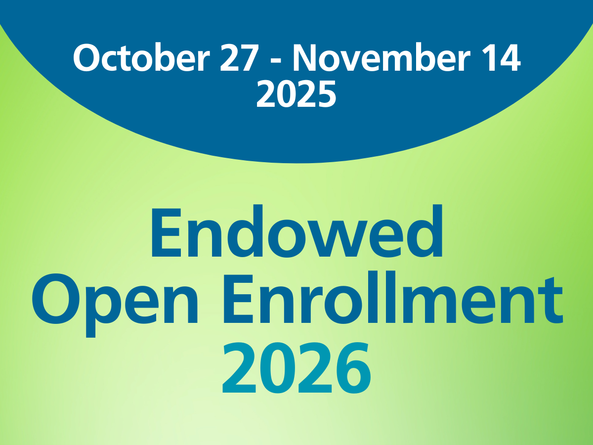 Endowed Open Enrollment 2026
