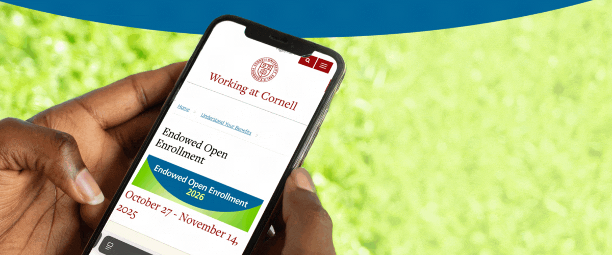 Navigate the best way forward with your Cornell benefits