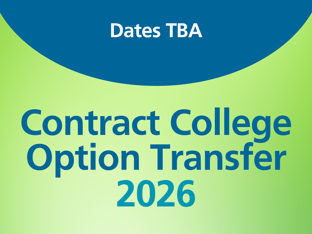 Contract College Option Transfer 2026
