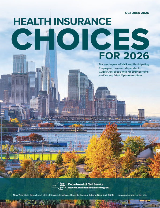 Cover of NYSHIP Health Insurance Choices for 2026