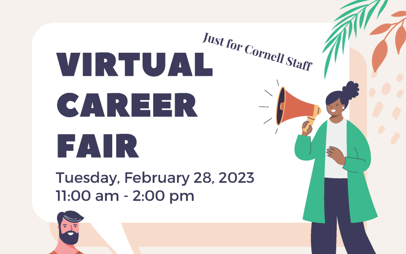 Virtual Career Fair flyer