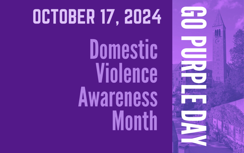 Go Purple Day October 17, 2024, Domestic Violence Awareness Month