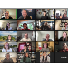 screenshot of many faces in zoom meeting