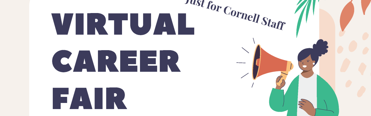 Virtual Career Fair flyer